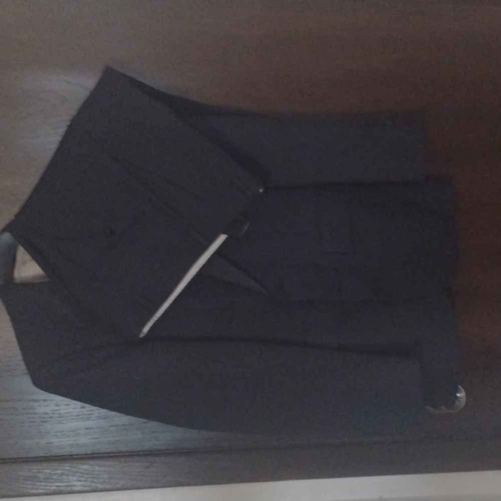 PLAYBOY Navy Pinstripe Suit 3-piece '60s